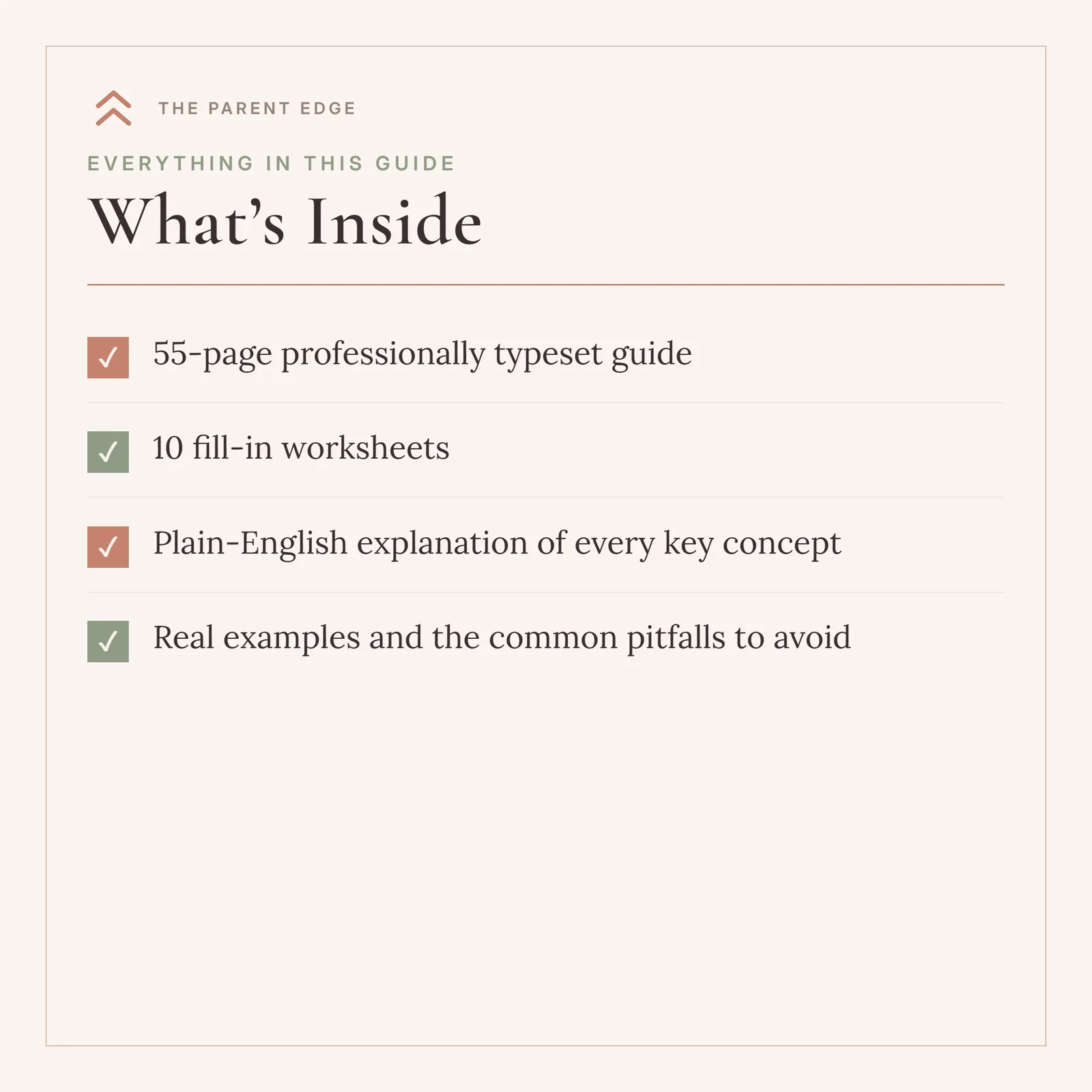 What's inside list: 55-page guide, evaluation request letter template, gradual re-entry plan worksheet, checklists and worksheets